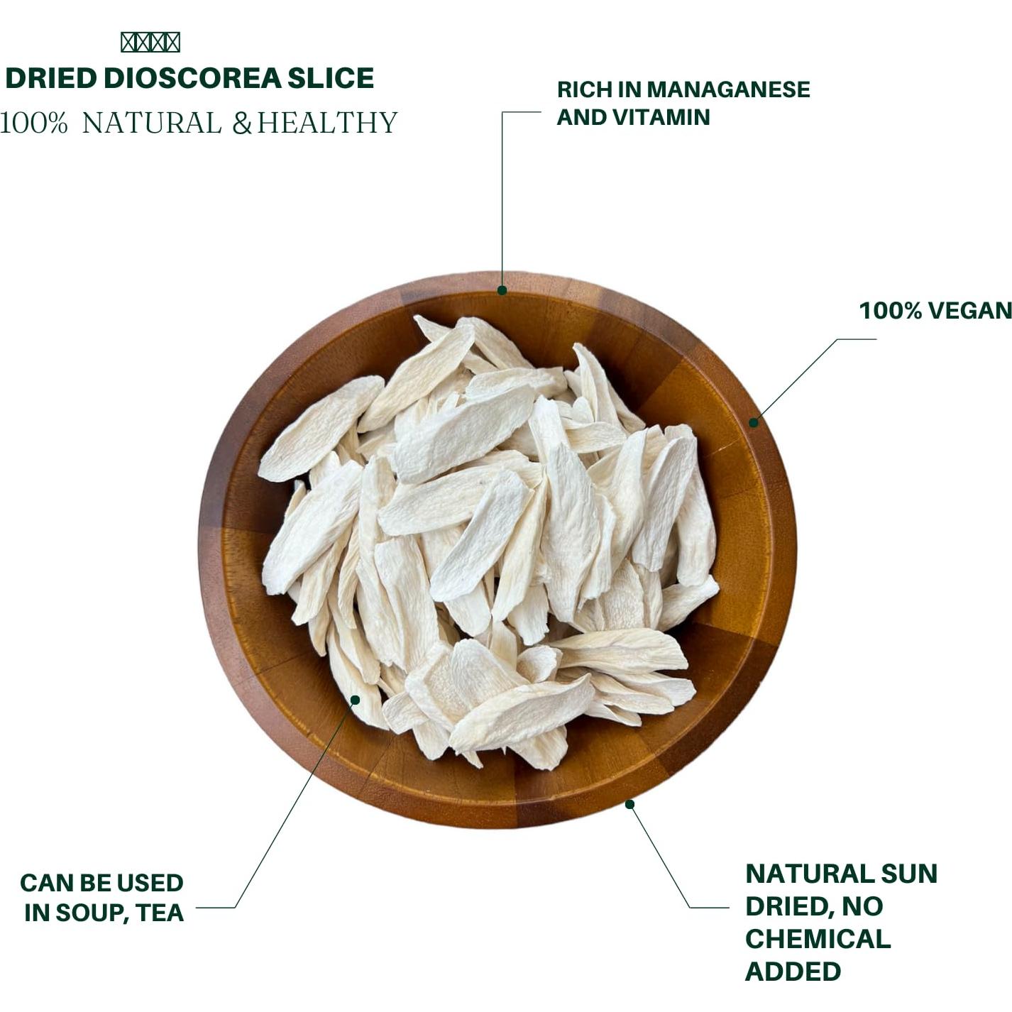 Rodaja de Dioscorea Seco Premium Royal Seafood USA 227 g