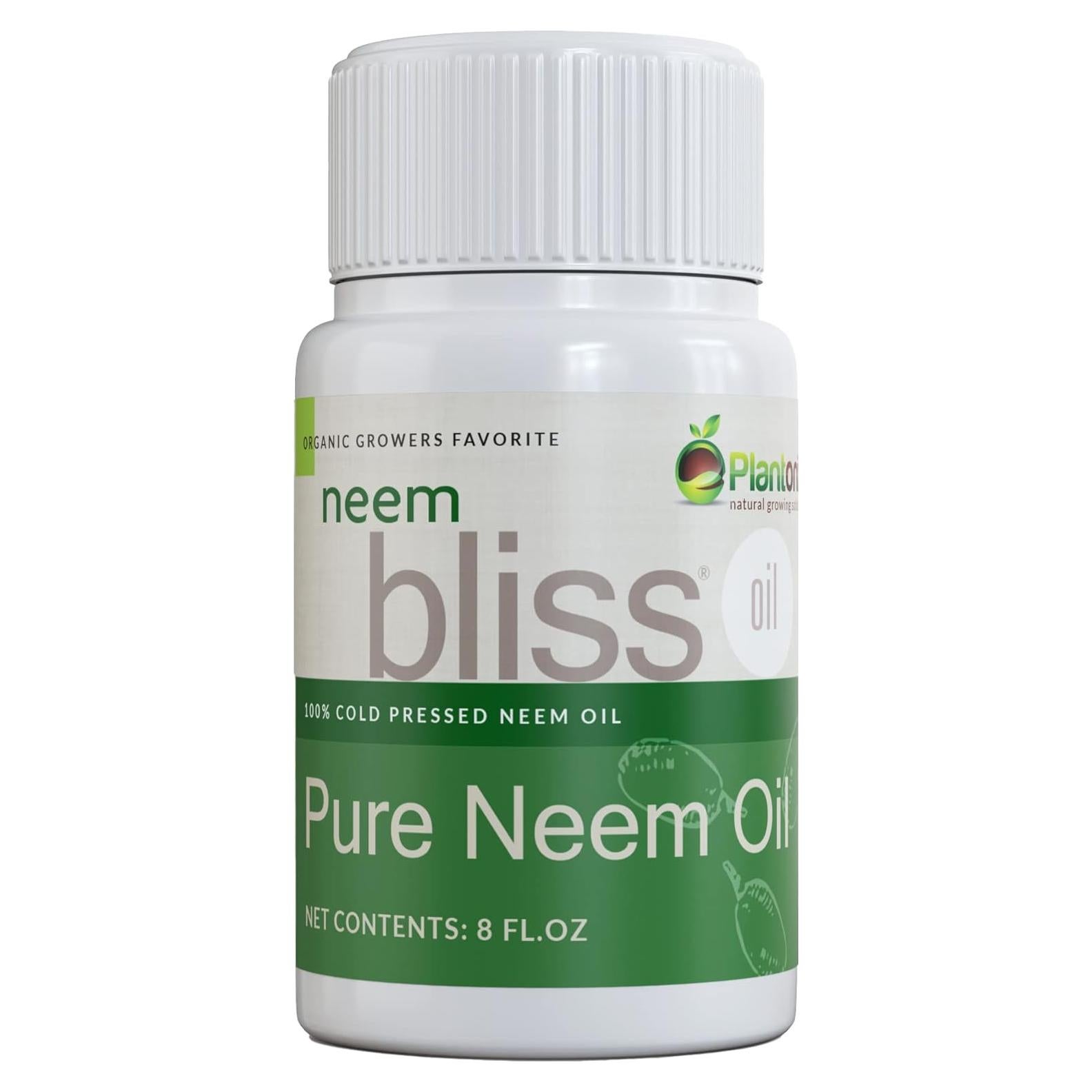 Aceite de Neem Puro Plantonix 240 ml - Prensado en Frío