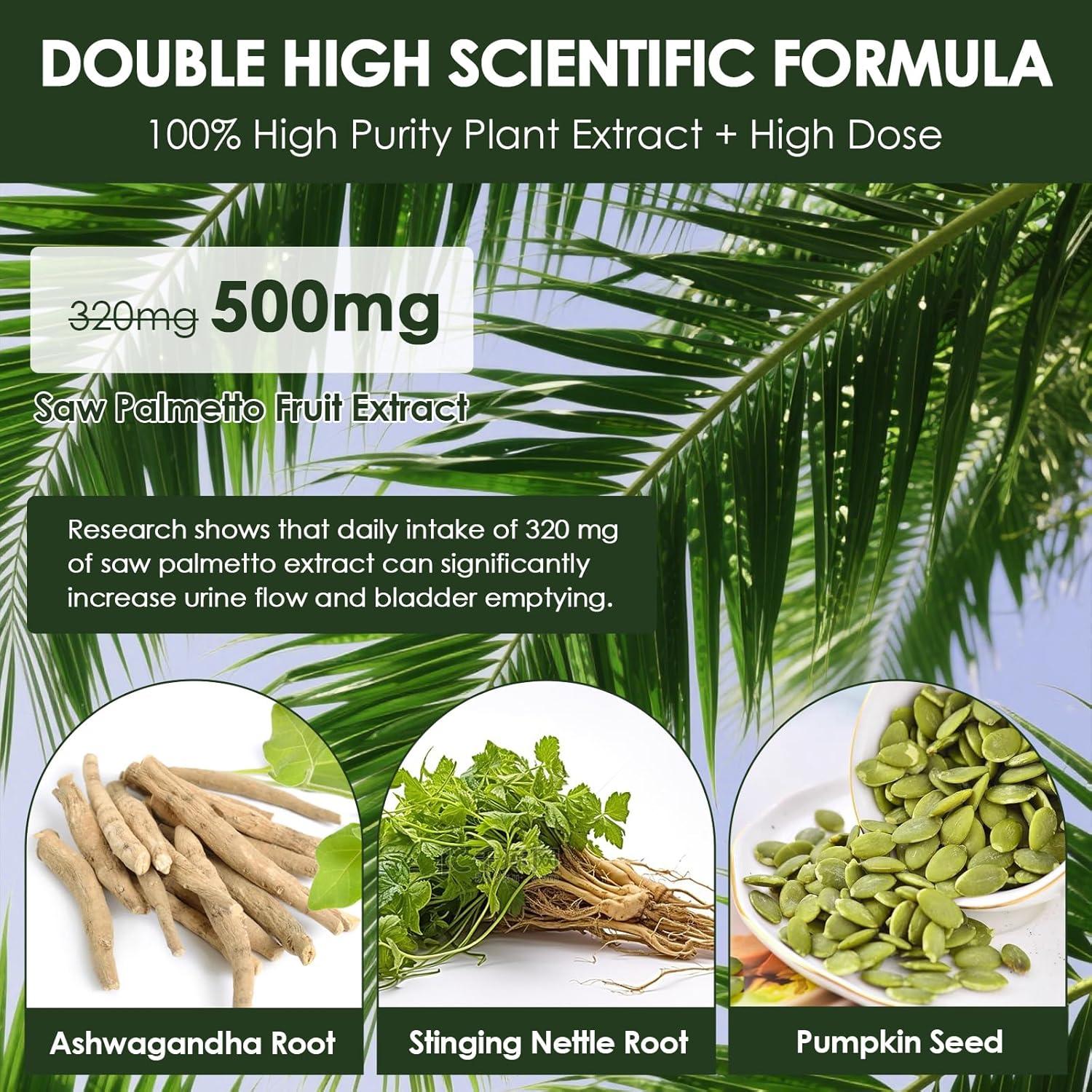 Suplemento Prostático Orgánico Totaria - Palmetto Sábila 120 Cápsulas