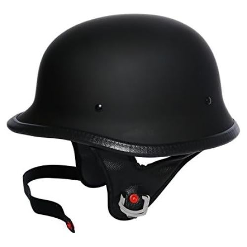 Casco TCMT Dot Adulto Grande Matte Negro para Motocicleta