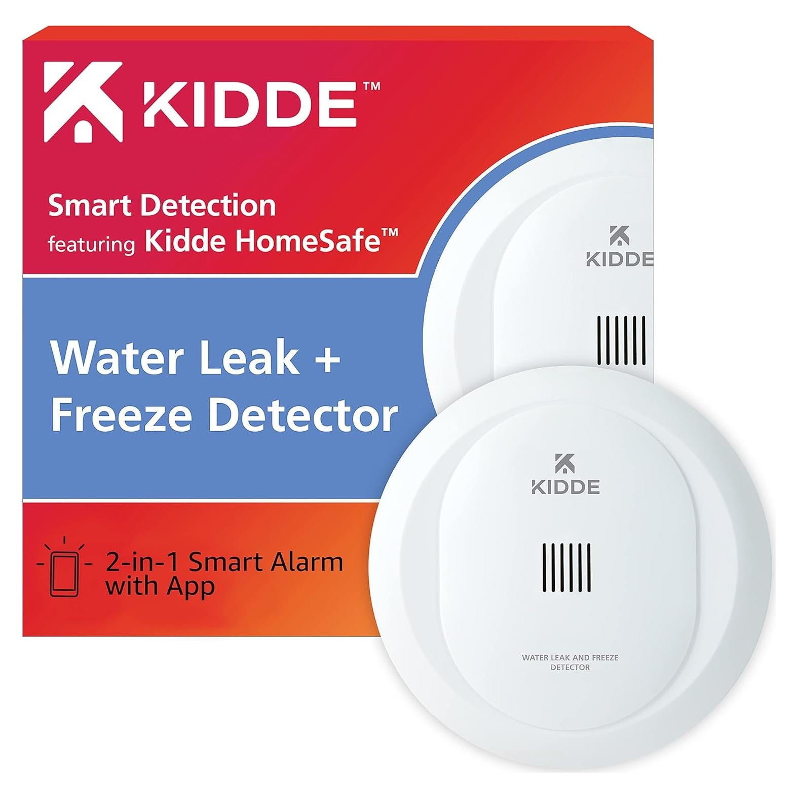 Detector de Fugas de Agua Kidde 60WLDR-W WiFi con Alarma