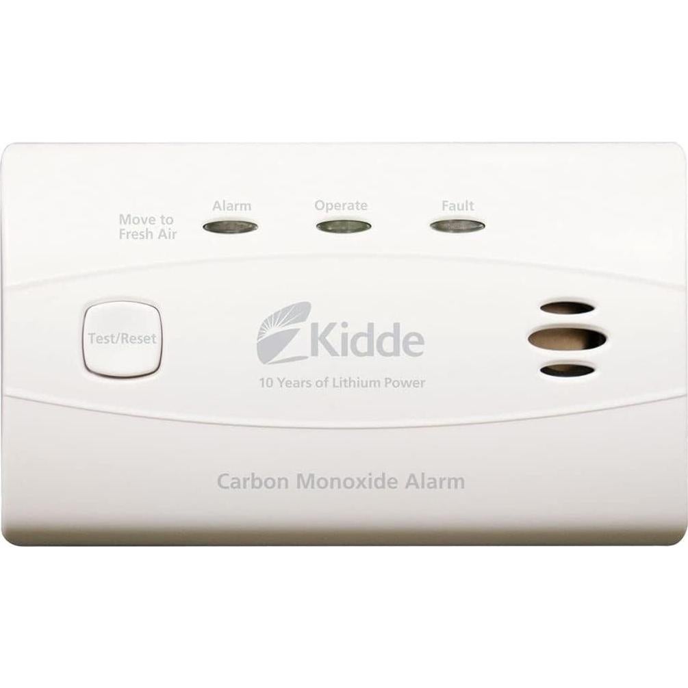 Detector de Monóxido de Carbono Kidde C3010 con Batería 10 Años