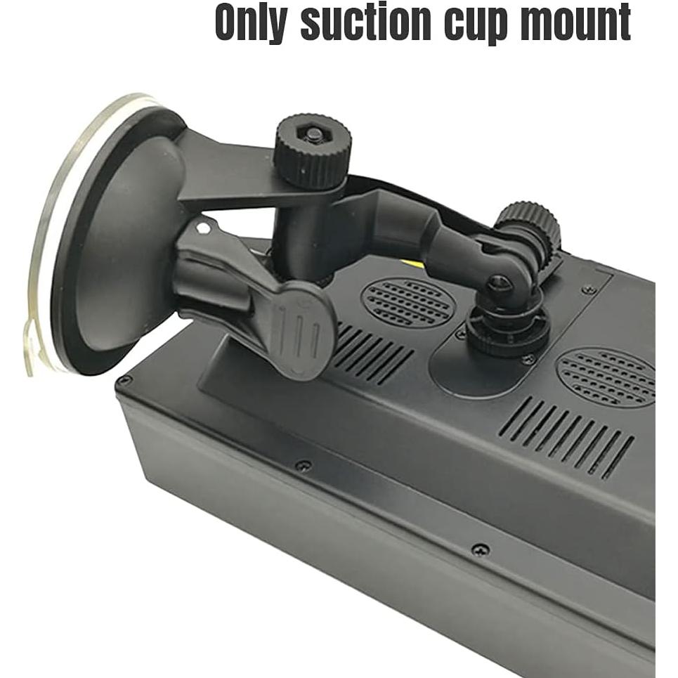 Soporte de Ventosa para Monitor de 7 Pulgadas Tookie Negro