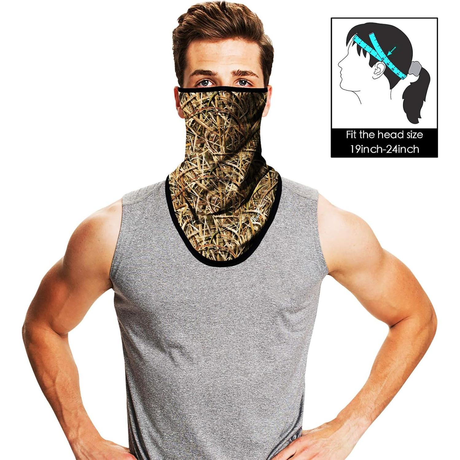 Mascarilla Bandana Gaiter de Cuello Obacle Unisex Camo