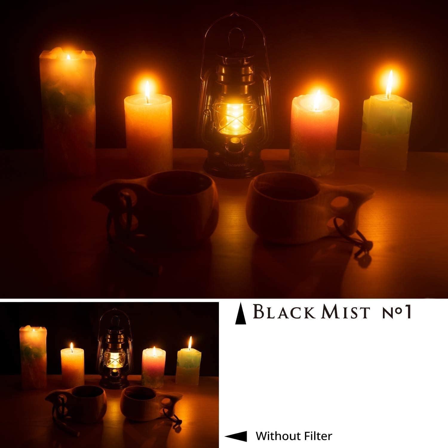 Filtro Suave Kenko Black Mist No.1 49mm para Retrato y Video