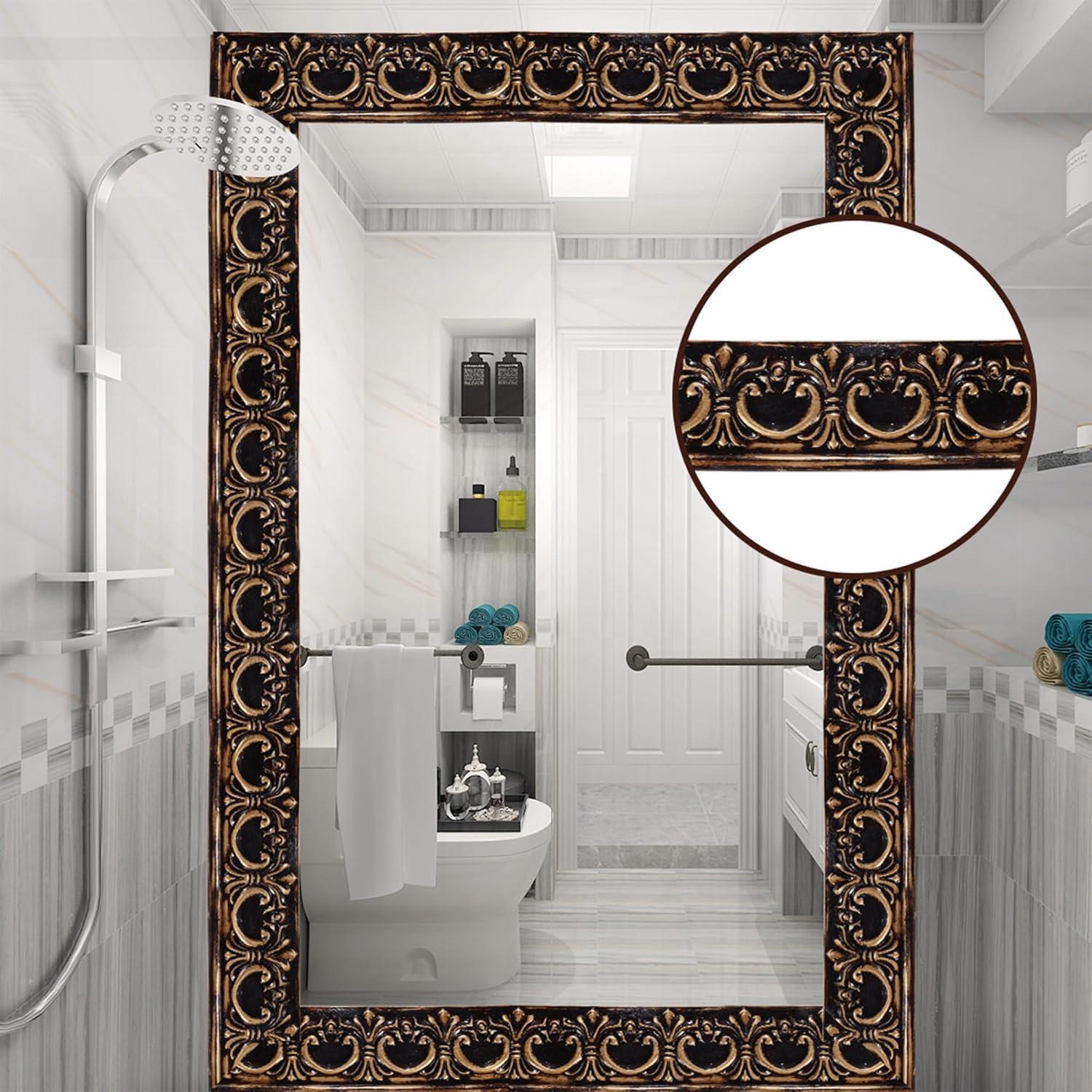 Moldura Autoadhesiva Flexible Leenevs 3m PVC Latón Decoración