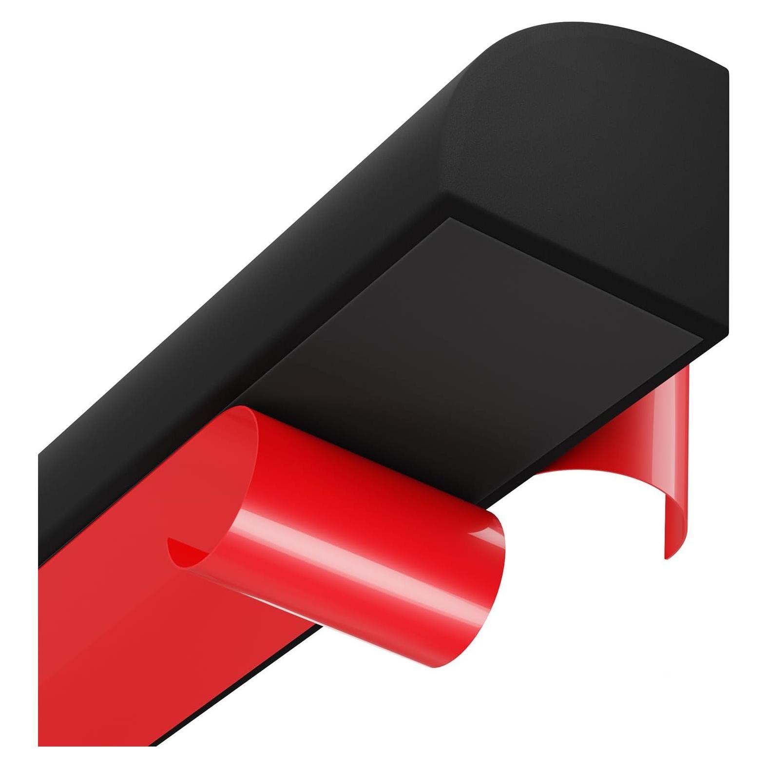 Moldura Cuarterona Flexible Autoadhesiva WURJHSONG 99.06cm Negra