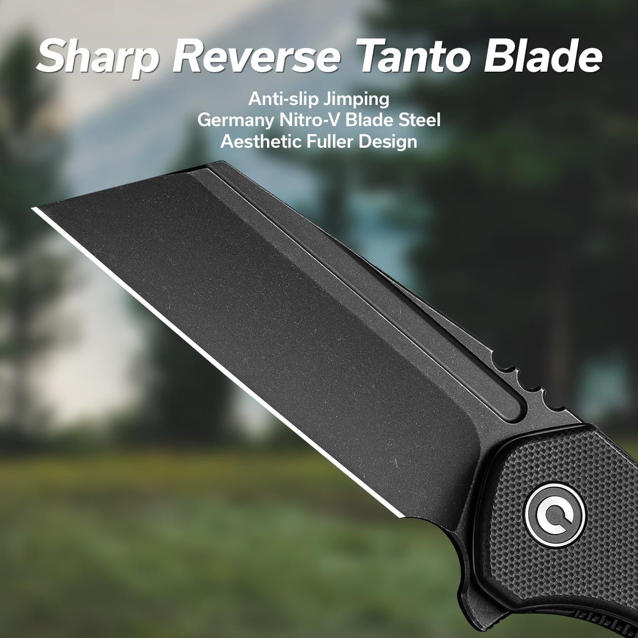 Cuchillo Plegable CIVIVI ExOne 7.47 cm Nitro-V Mango G10