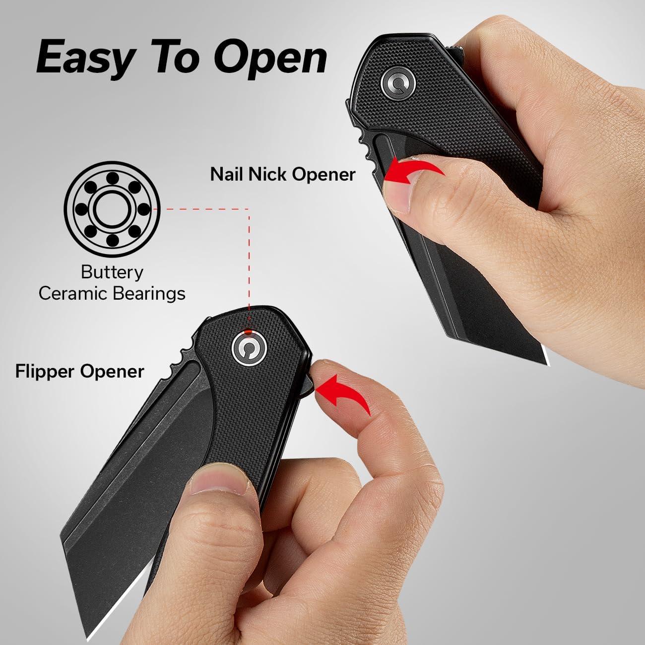 Cuchillo Plegable CIVIVI ExOne 7.47 cm Nitro-V Mango G10