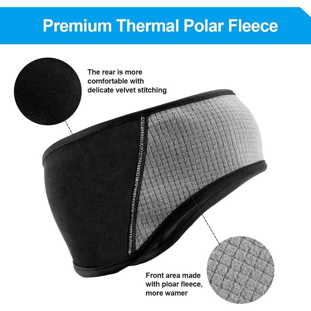 Banda para Oídos ROCKBROS Polar Térmica Unisex para Correr