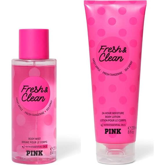 Conjunto Bruma y Loción Fresh & Clean Victoria's Secret