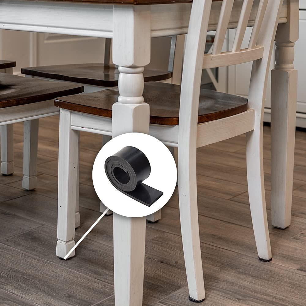 Tiras de Caucho Neopreno DOBTIM 1" x 1.524m 0.635cm Sin Adhesivo