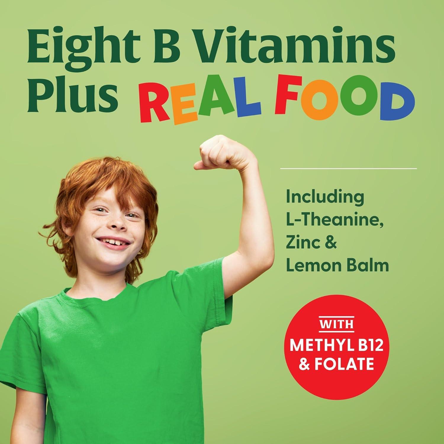 MegaFood Niños B Complejo - Suplemento Vitamina B 30 Tabletas