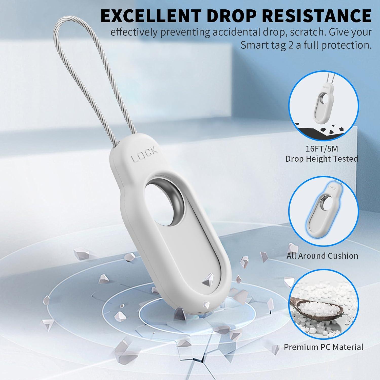 Funda Protectora TUDIOW para Samsung Galaxy SmartTag 2