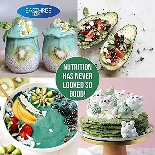 Espirulina 100% Natural Earthrise 500mg 180 Tabletas Veganas