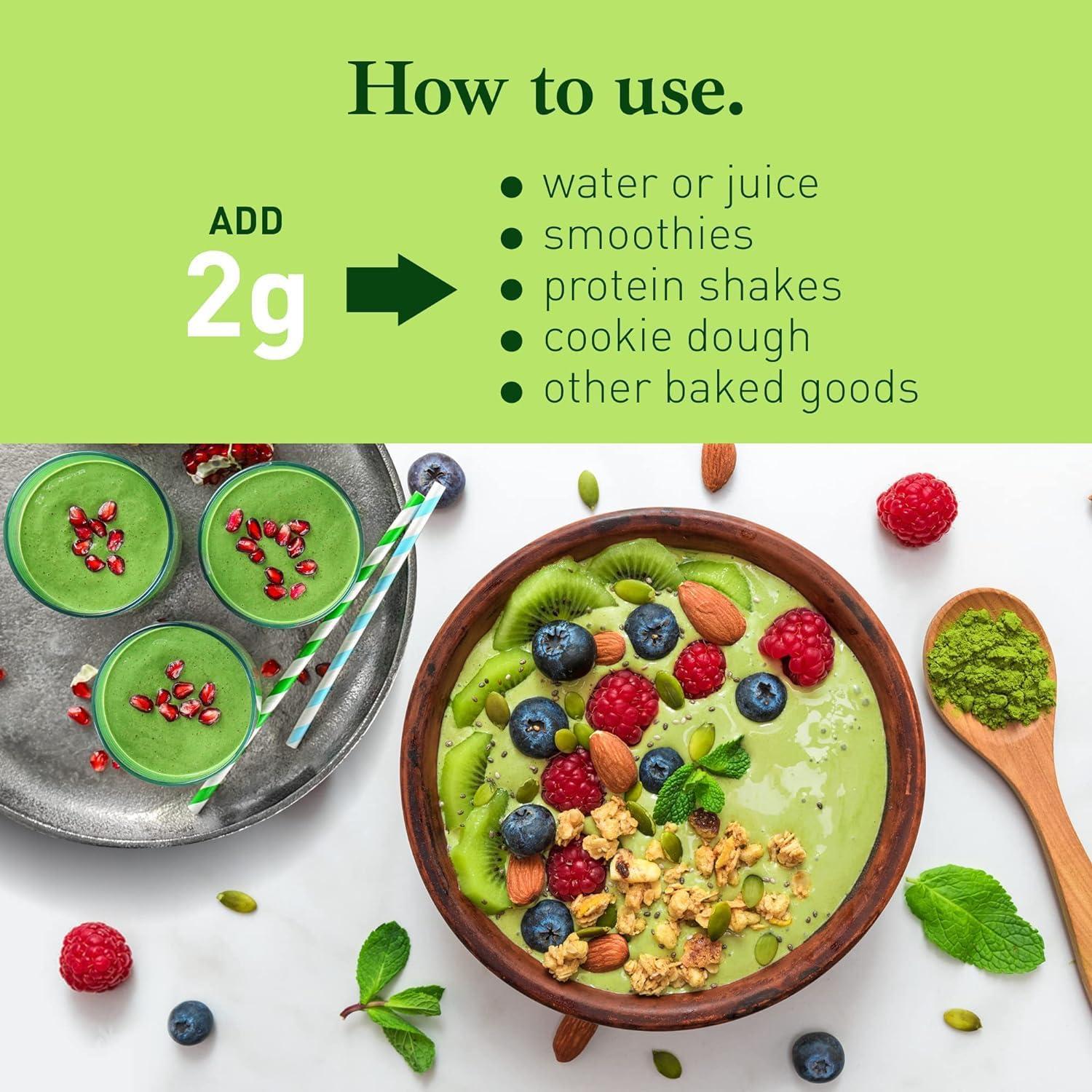 Mezcla de Polvo de Espirulina y Clorella Orgánica Good Natured 200g