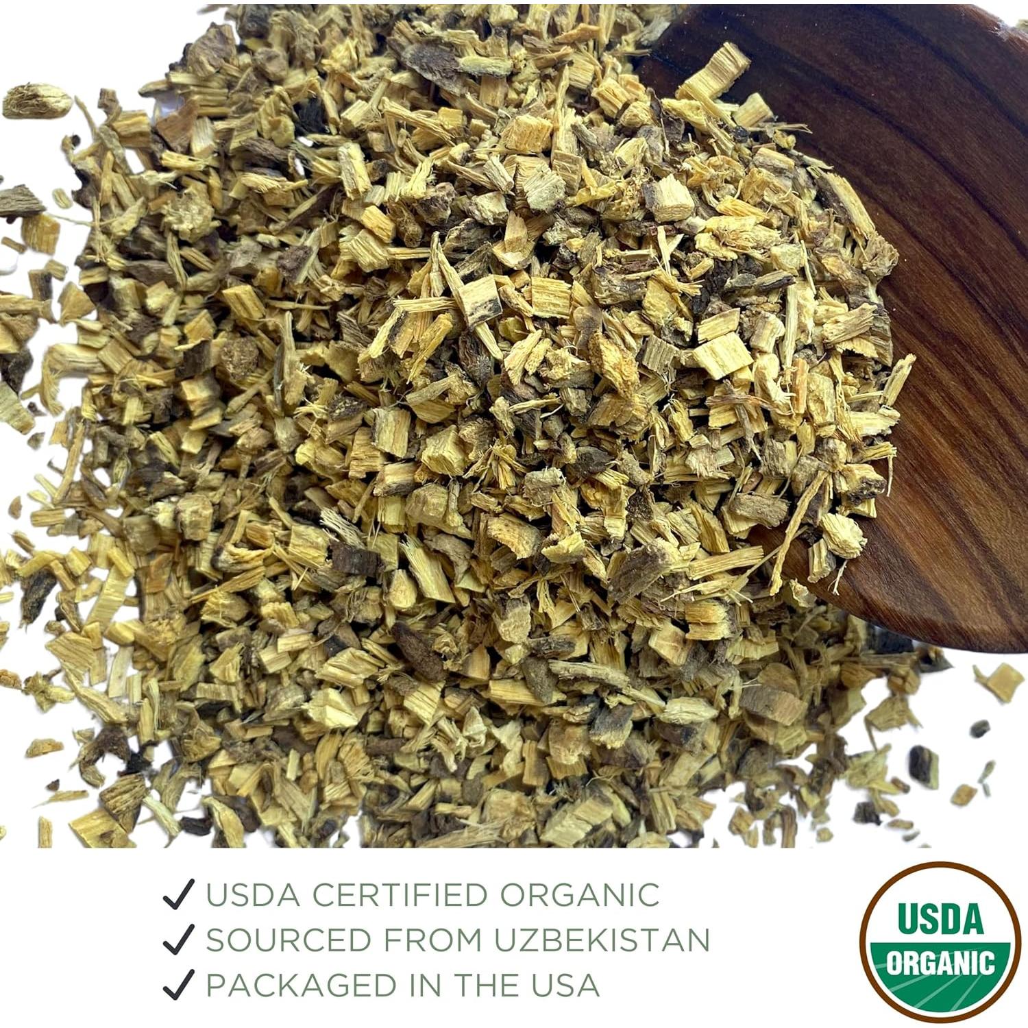 Raíz de Regaliz Orgánica 450 g ELANEN naturals - Certificada USDA