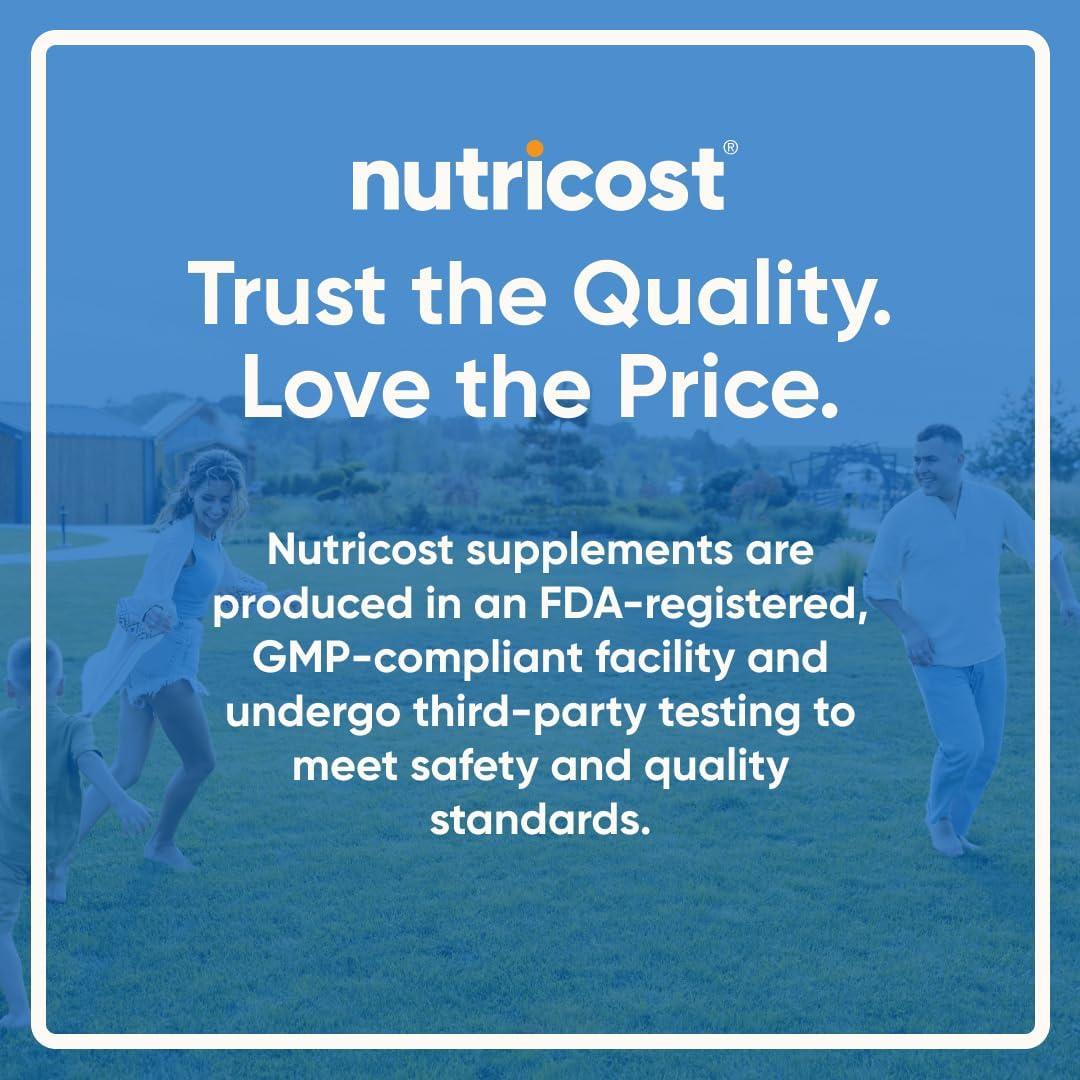 Suplemento de Canela Orgánica Nutricost 1200mg 150 Cápsulas