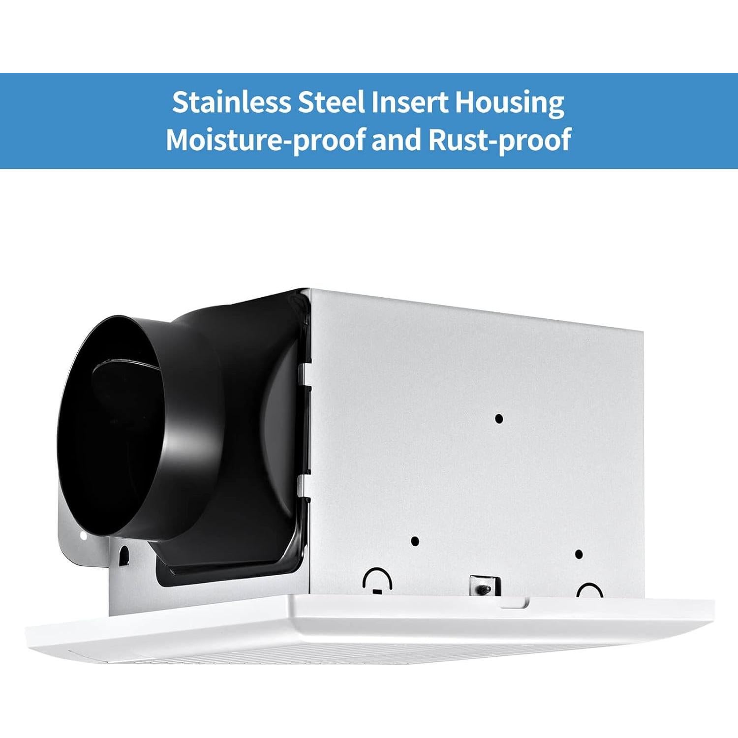 Ventilador Extractor de Baño JOEAONZ 110 CFM Silencioso