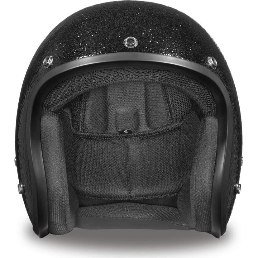 Casco Abierto Daytona Helmets Cruiser Metal Flake Rosa