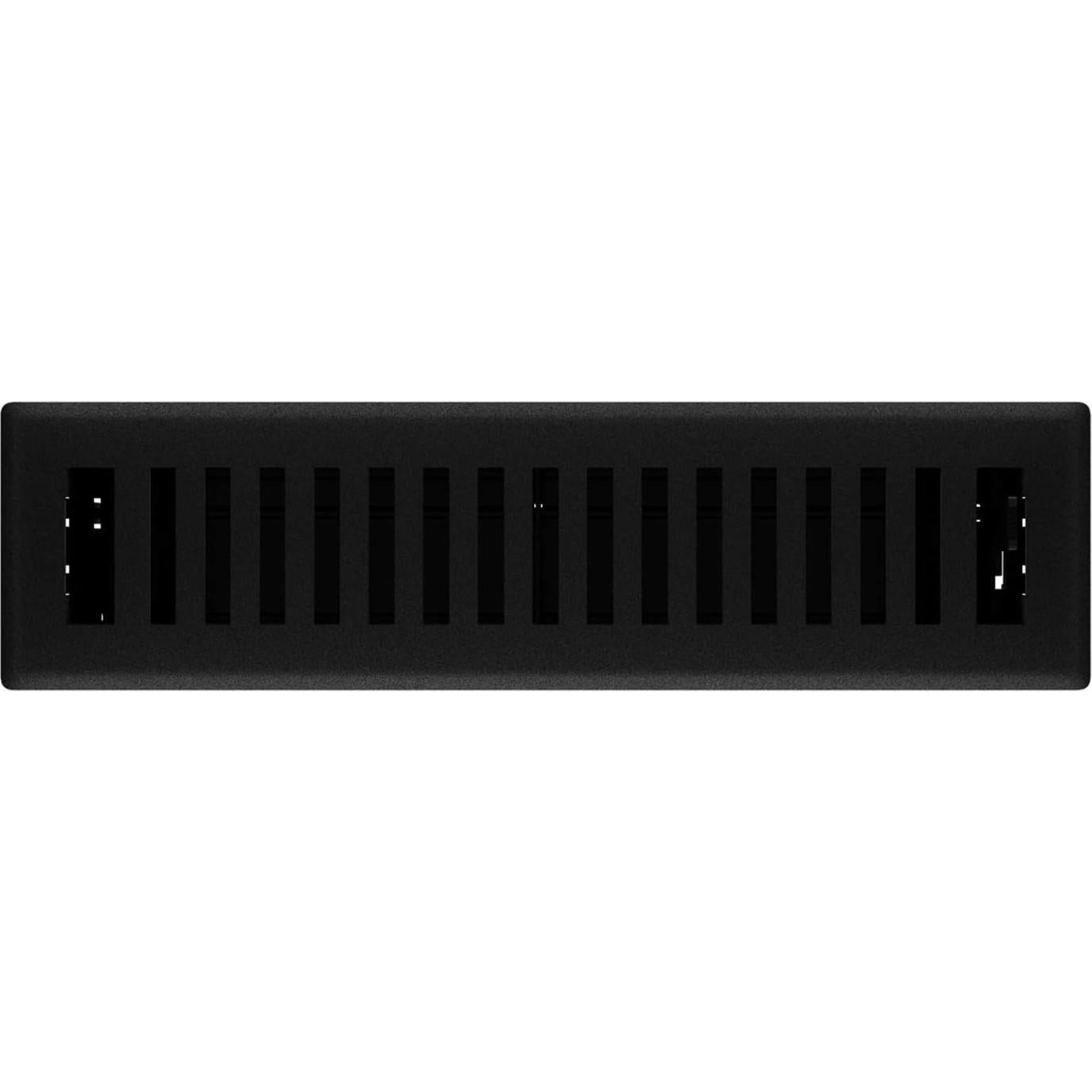 Registro de Piso Decorativo Imperial RG3437 5.72x30.48cm Hierro Negro