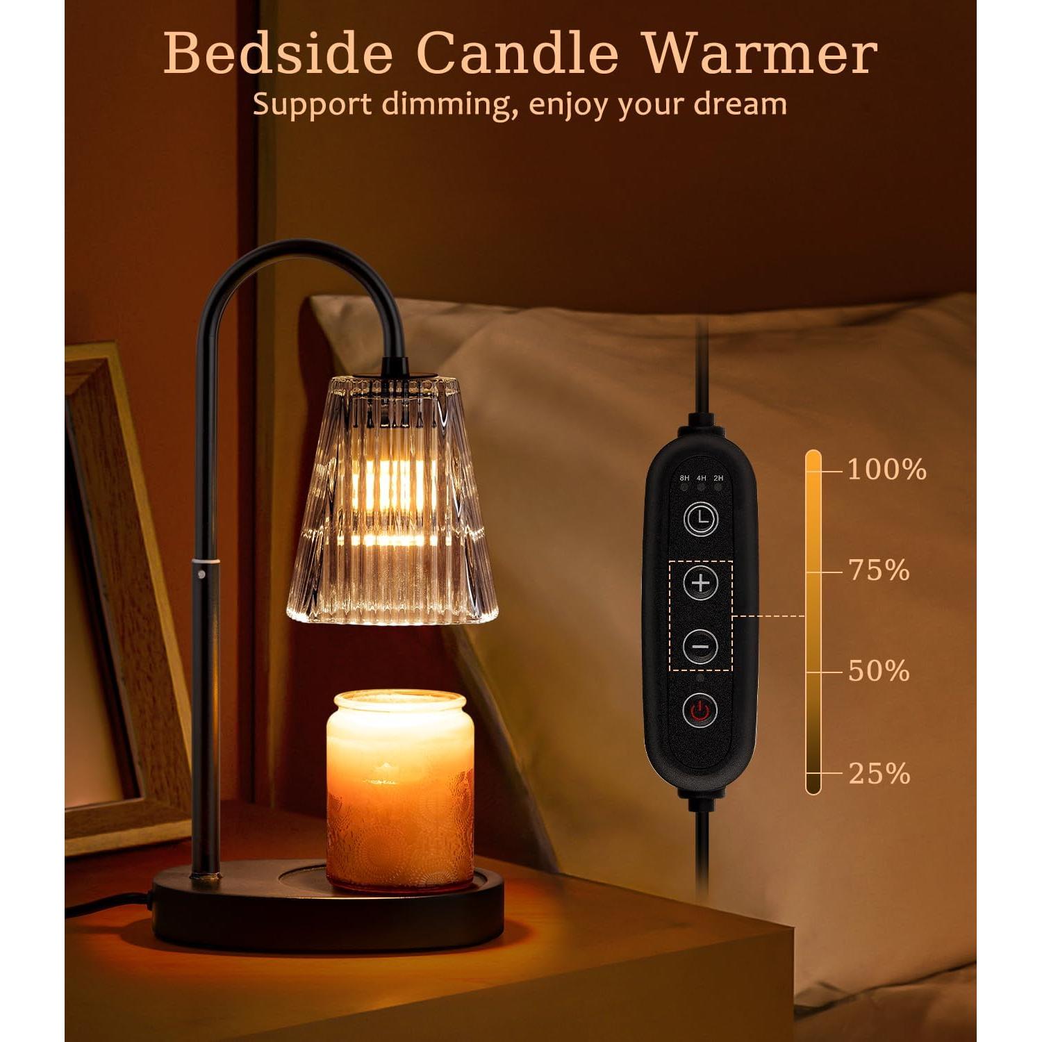 Lámpara Calentadora de Velas Skjrvrh Gris Humo Q 1.03 kg