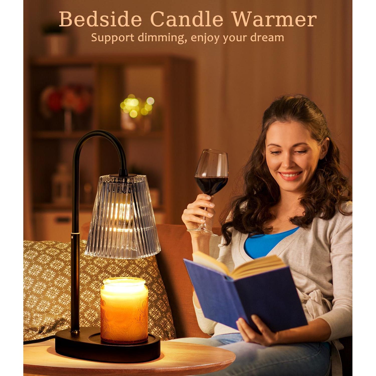 Lámpara Calentadora de Velas Skjrvrh Gris Humo Q 1.03 kg