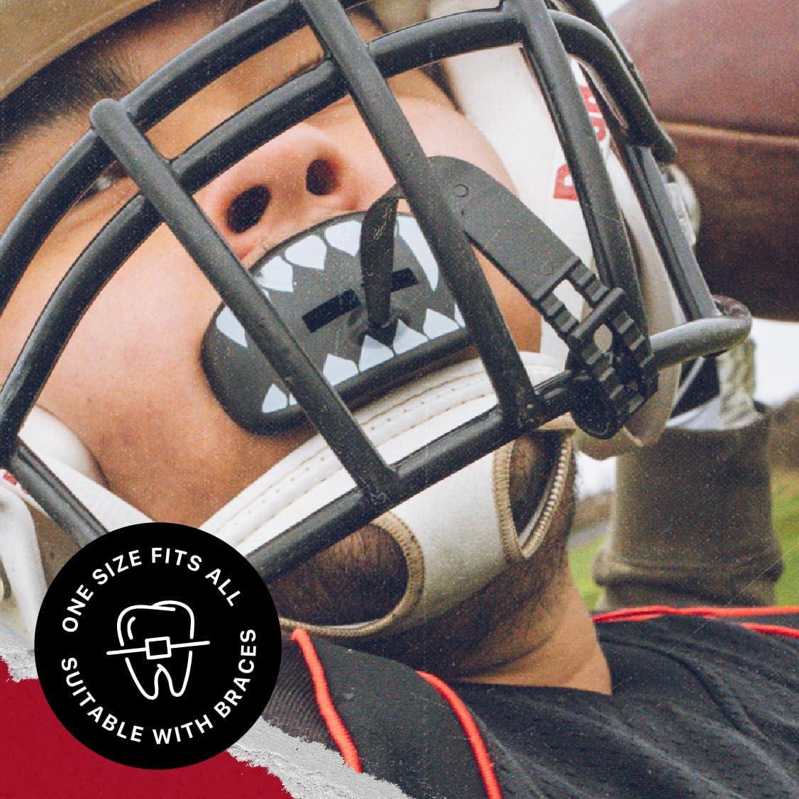 Protector Bucal SafeJawz Sports para Fútbol y Lacrosse