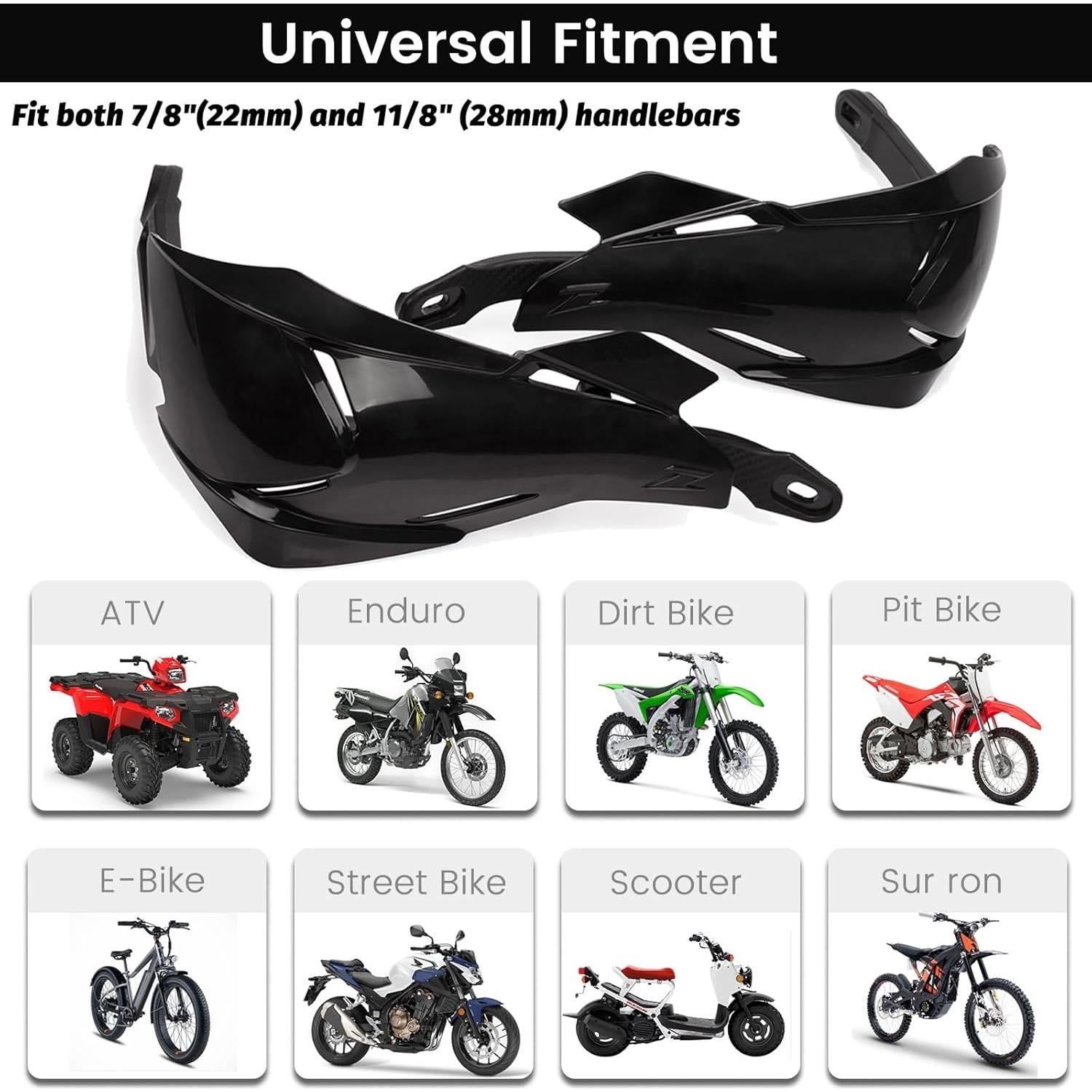 Protector de Manos Universal XINGWU para Motocicleta 22mm/28mm