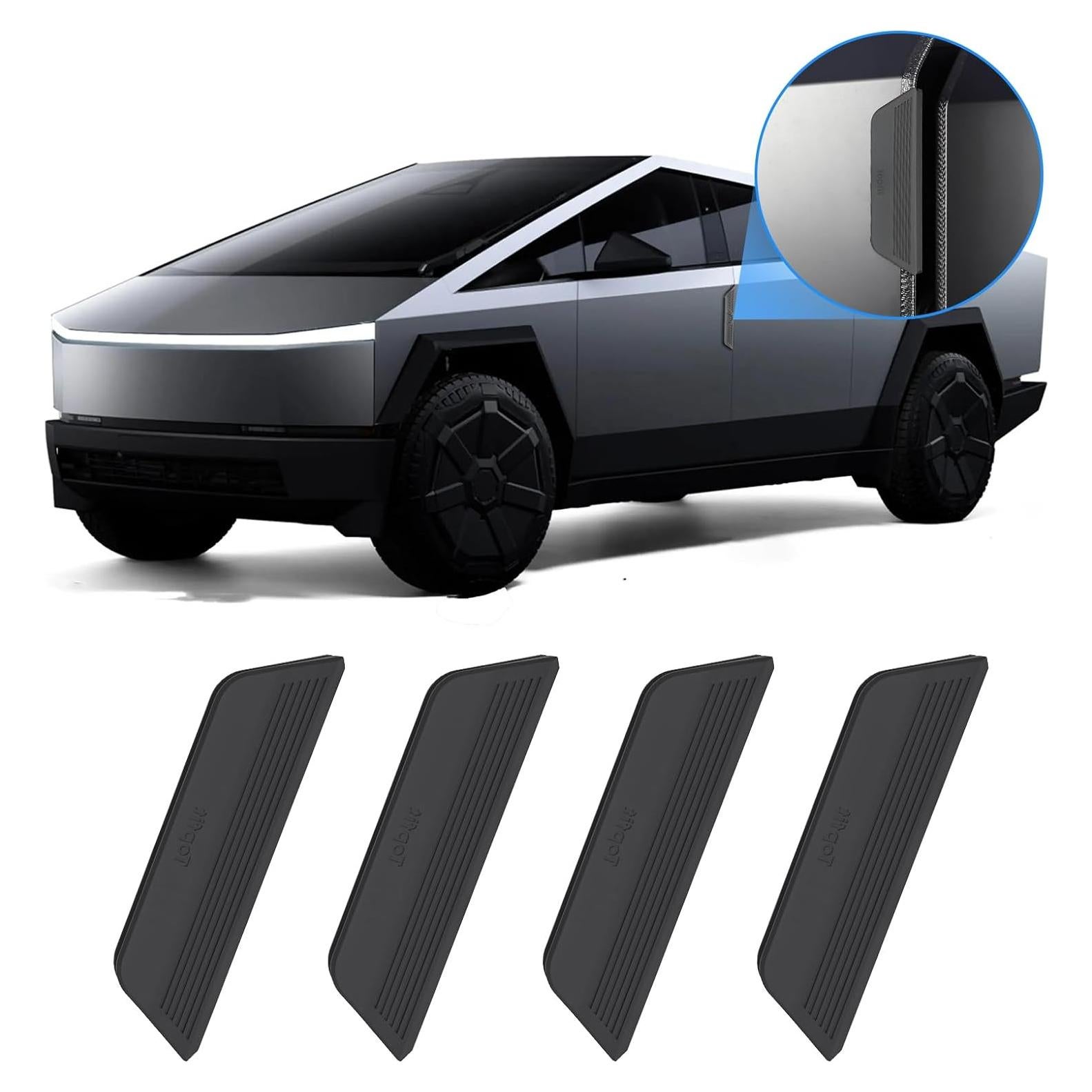 Protección de Bordes de Puerta Tesla Cybertruck 2024 - Silicona