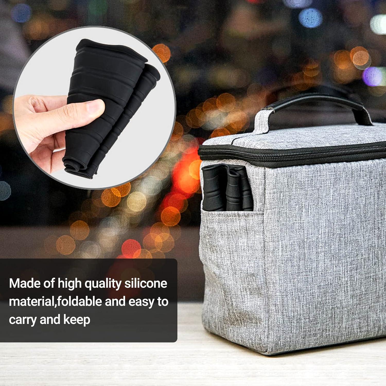 Capucha de Lente de Silicona JJC 53-72mm Plegable y Reversible