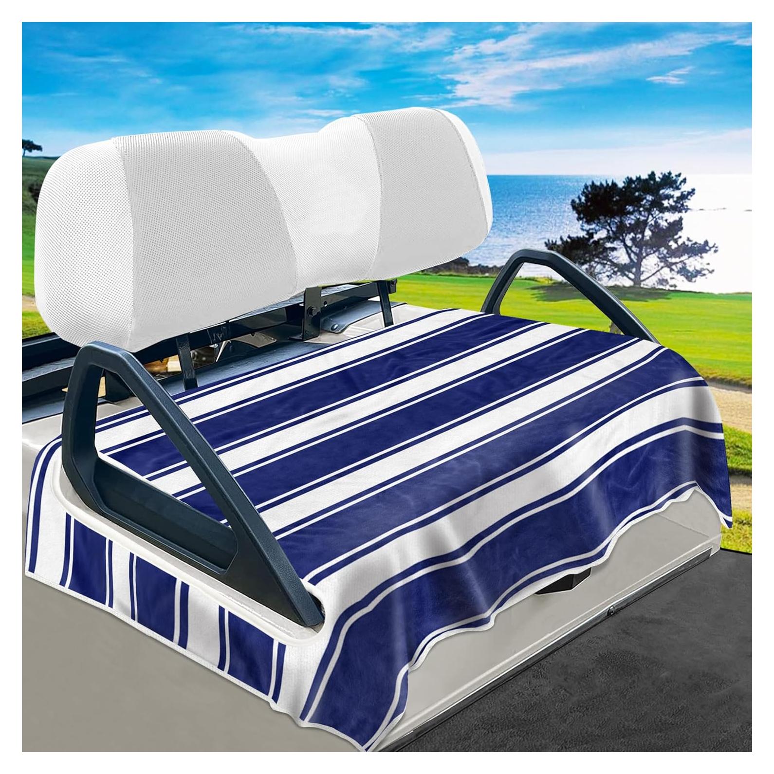 Funda de Asiento para Carro de Golf YOKYHOM Rayas Horizontales 129.54x78.74cm