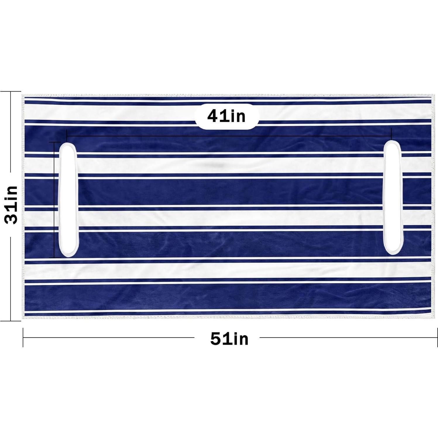 Funda de Asiento para Carro de Golf YOKYHOM Rayas Horizontales 129.54x78.74cm