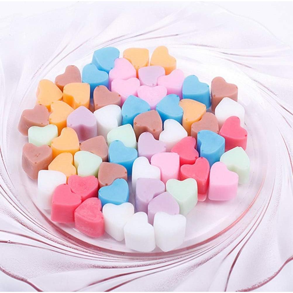 Moldes de Silicona Pimoys para Derretir Cera 55 Corazones