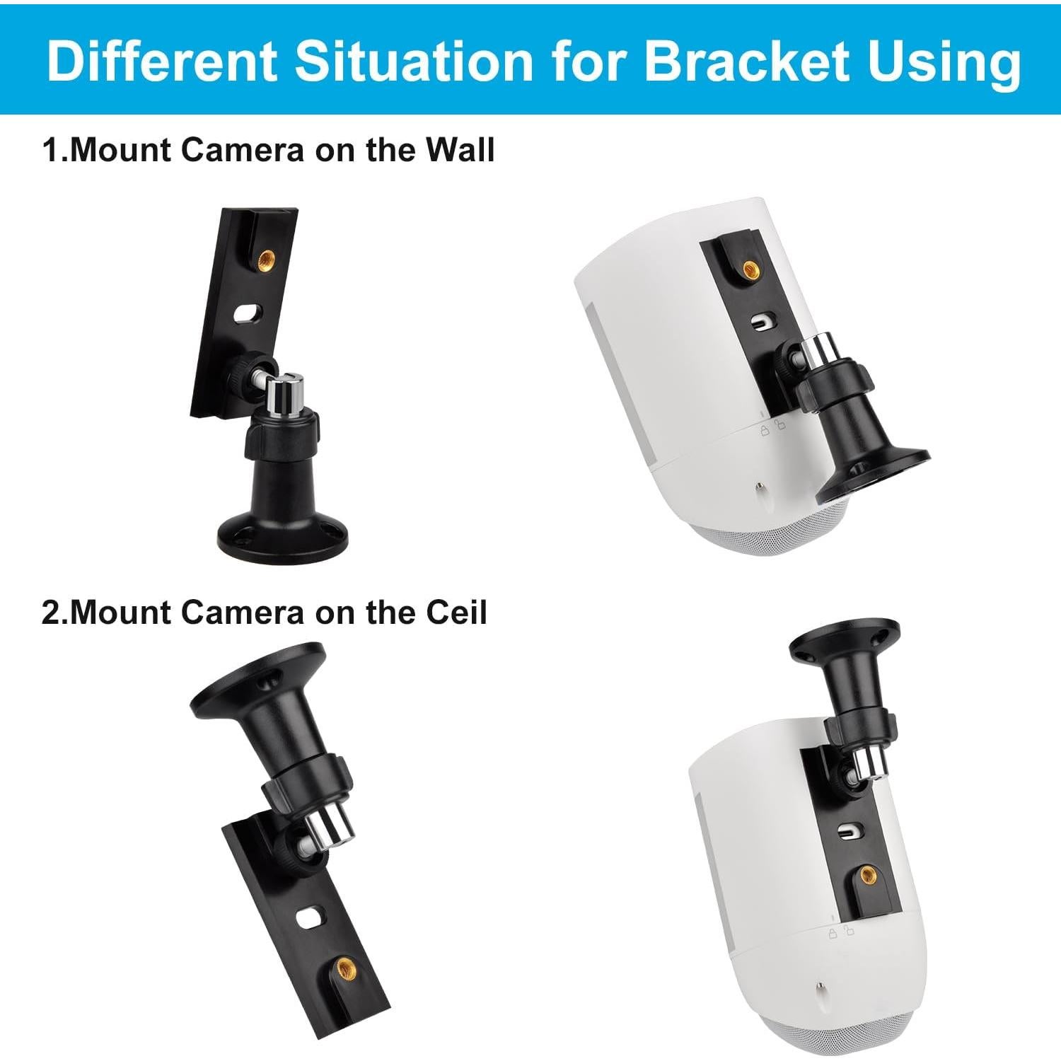 Soporte de Montaje Ajustable Prestantious para Ring Spotlight Cam