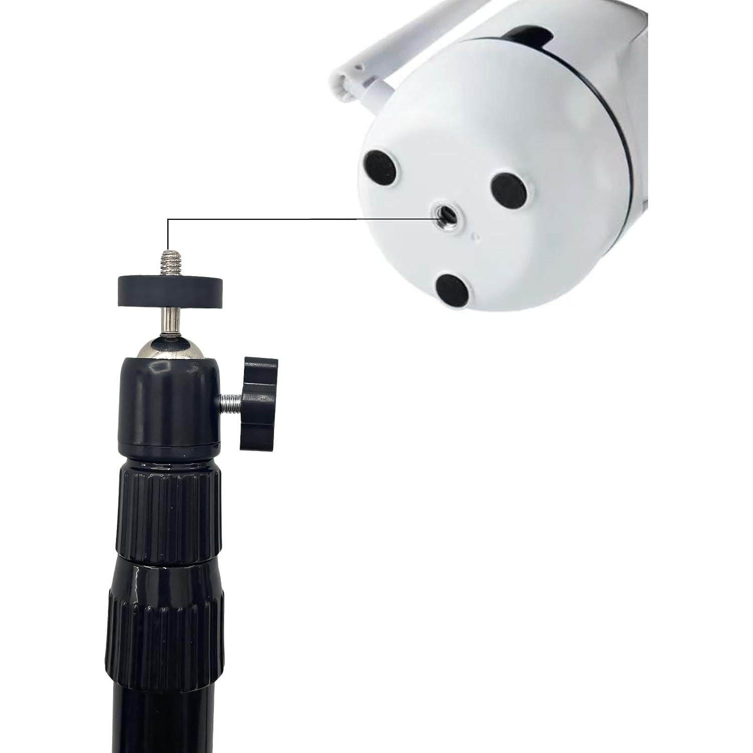 Montura de Trípode Mini Cabezal Esférico Universal NVRTTRR 4 Paquetes