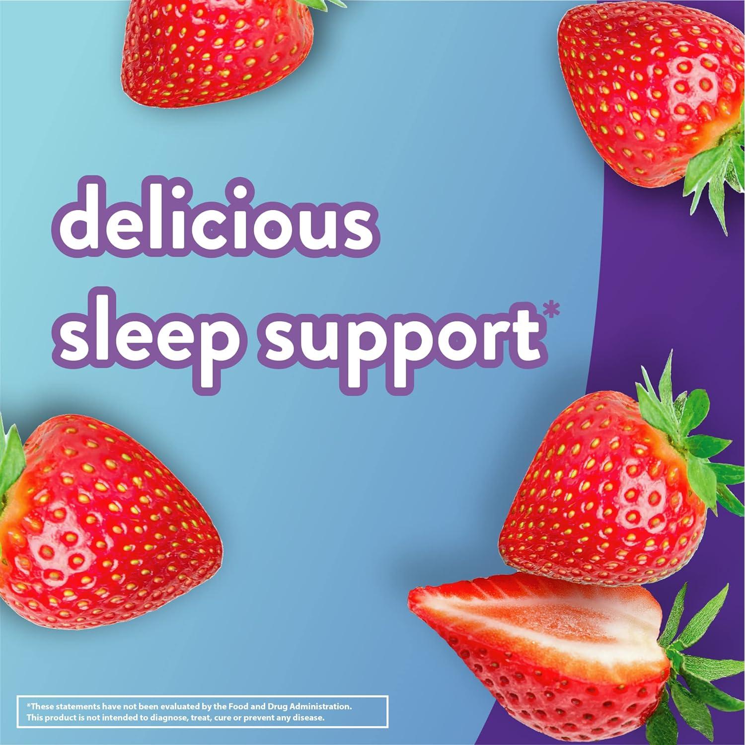 Gominolas de Melatonina Vitafusion 10 mg Sabor Fresa 100 Unidades