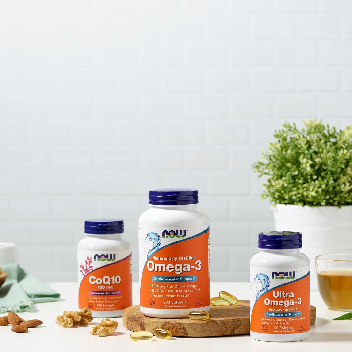 NOW Foods Ultra Omega-3 90 Gelatinas Blandas Recubiertas