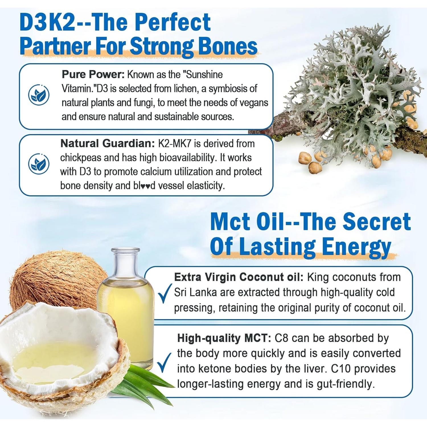 Gomitas Veganas Omega-3 1280mg LILICARE - Sin Sabor a Pescado