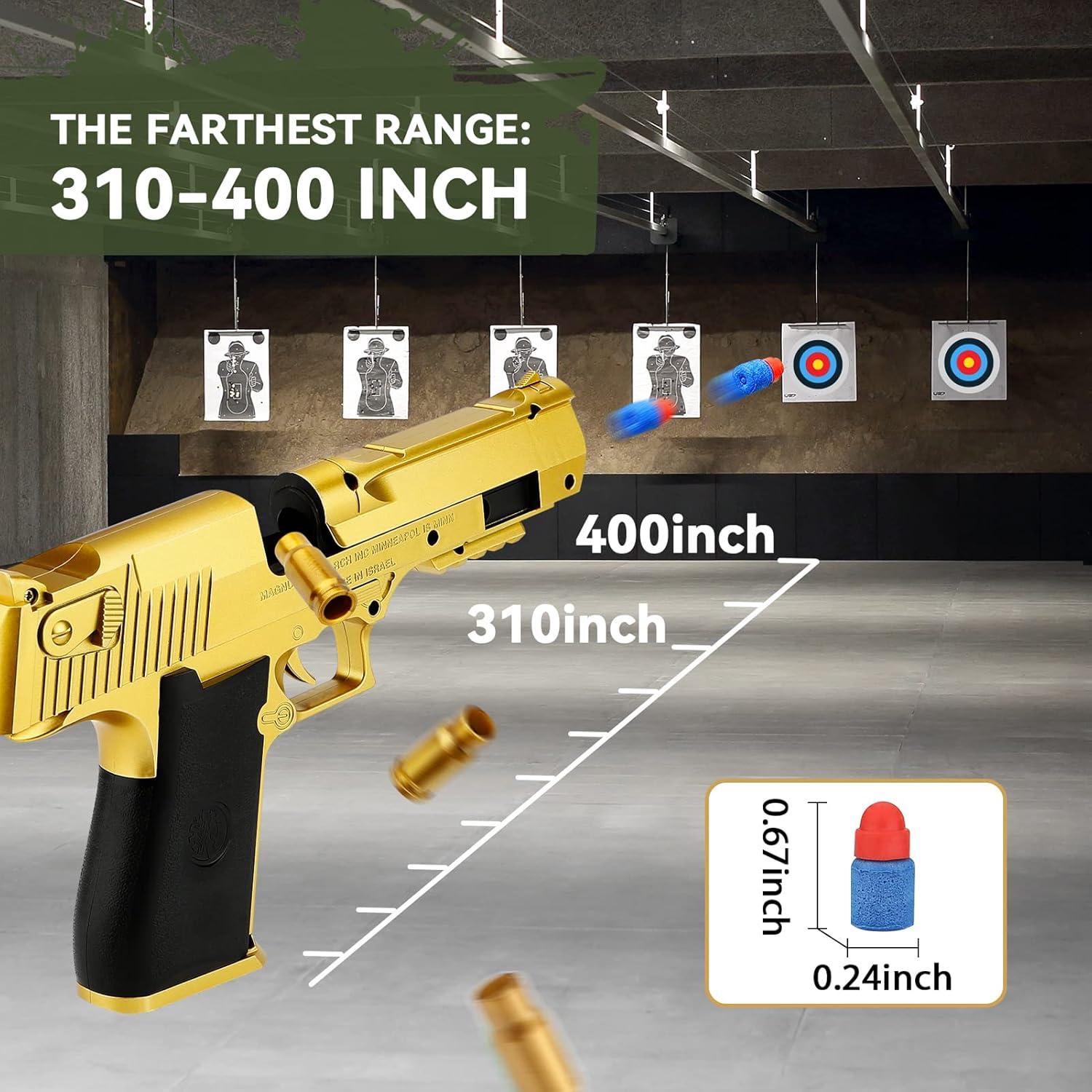 Pistola de Juguete Fuzhou 903B con 40 Dardos EVA para Niños