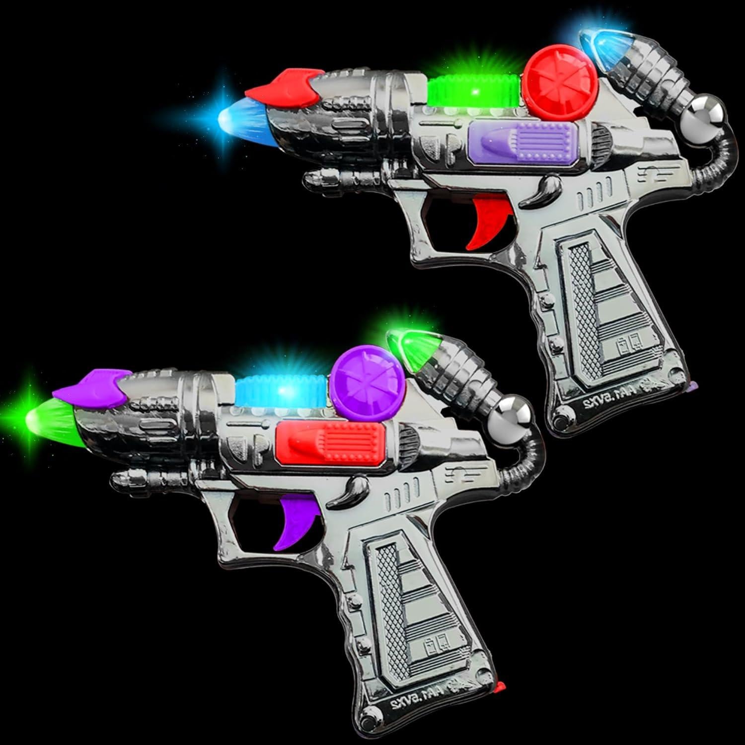 Juego de pistolas de mano ArtCreativity con luces y sonidos