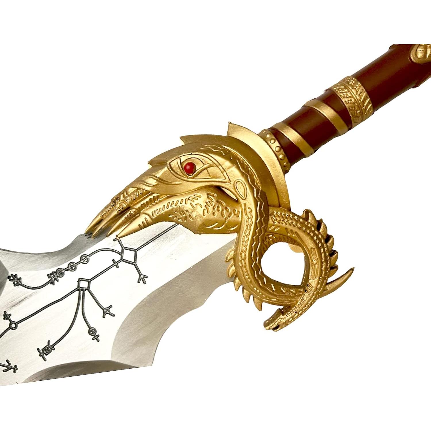 Espada de Espuma Kratos 43 cm Caos Medieval Cosplay LARP