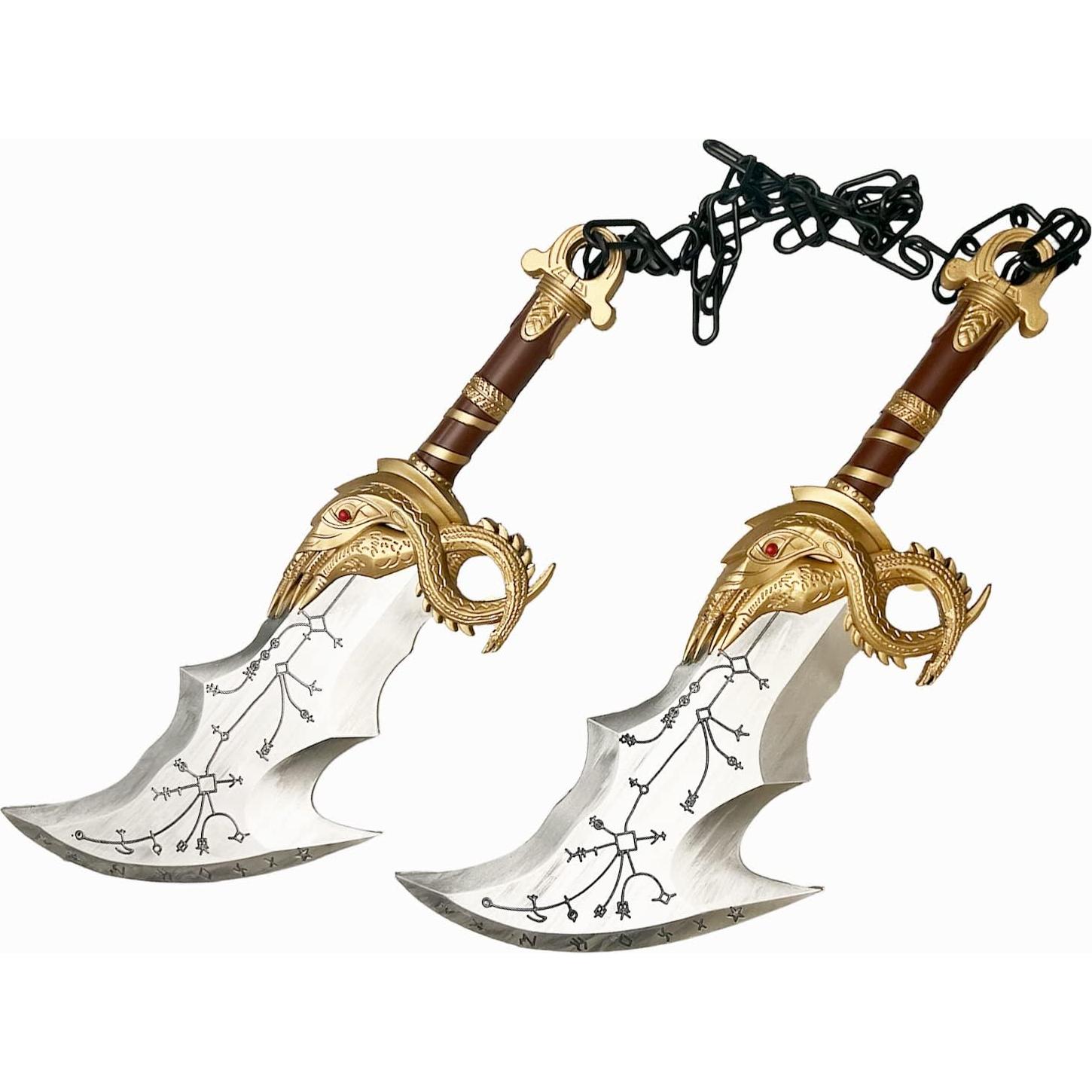 Espada de Espuma Kratos 43 cm Caos Medieval Cosplay LARP