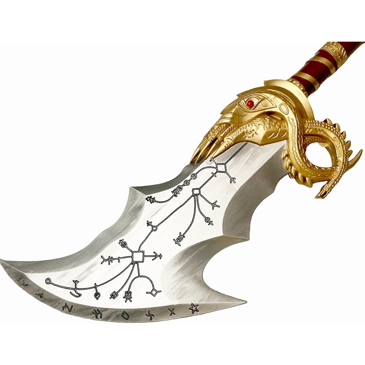 Espada de Espuma Kratos 43 cm Caos Medieval Cosplay LARP