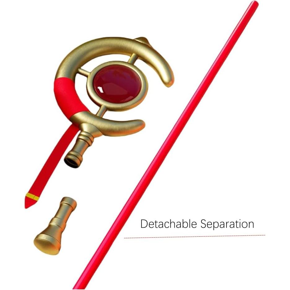 Espada de Cosplay 145cm damdos Bastón de Frieren Accesorio