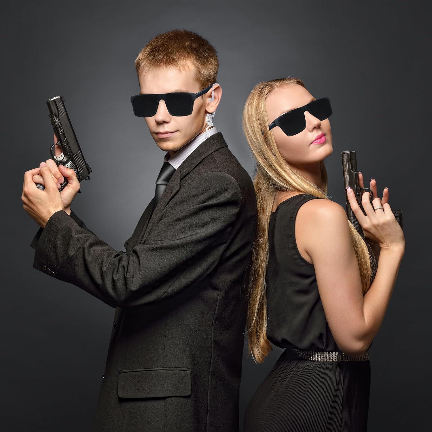 Conjunto de Disfraz de Agente Secreto 6PCS - Accesorios MIB