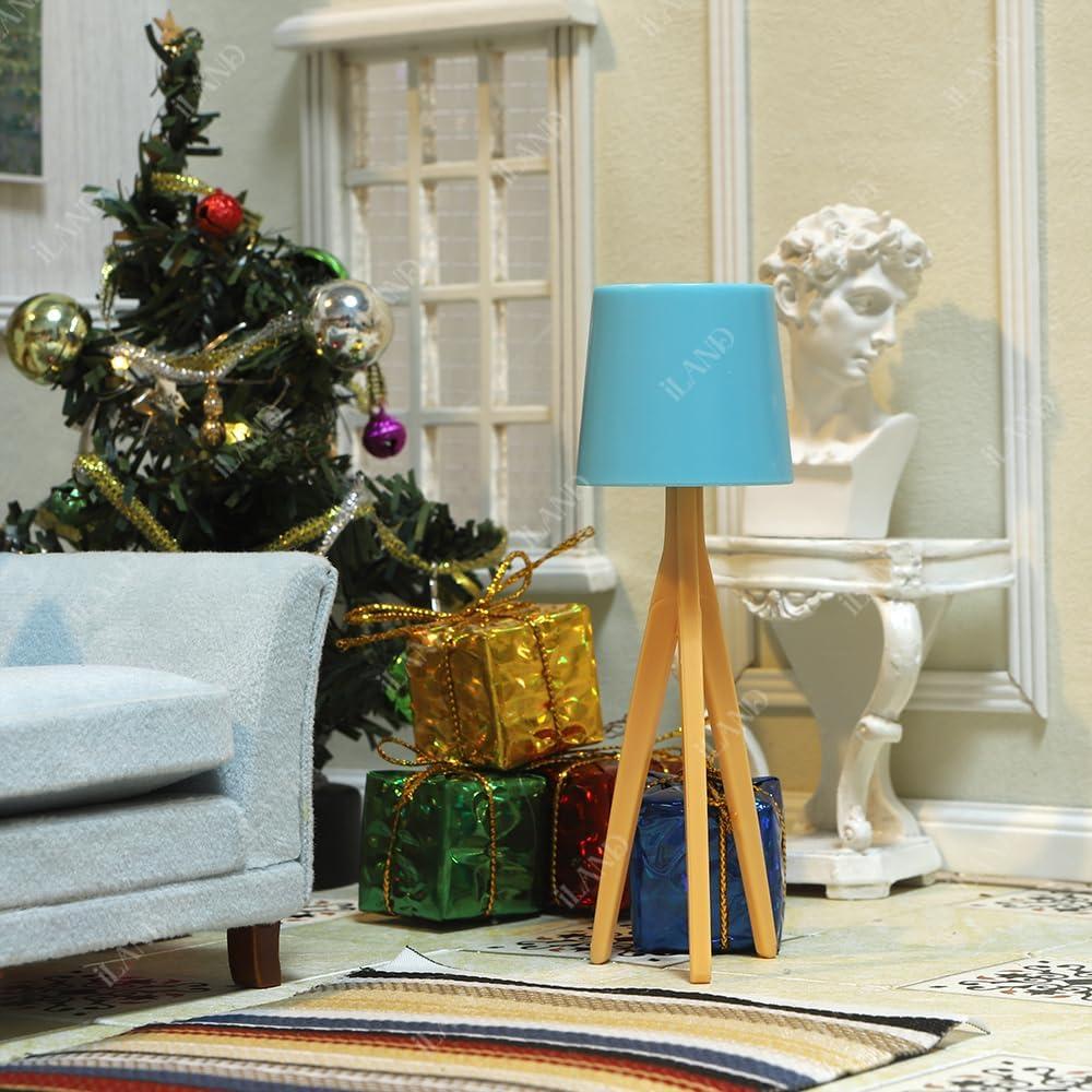 Juego de Muebles de Sala de Casa de Muñecas iLAND 12pcs