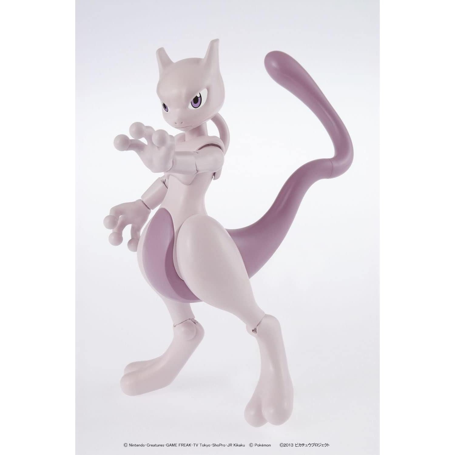 Kit de Modelo Mewtwo Pokémon BANDAI - Fácil Ensamblaje