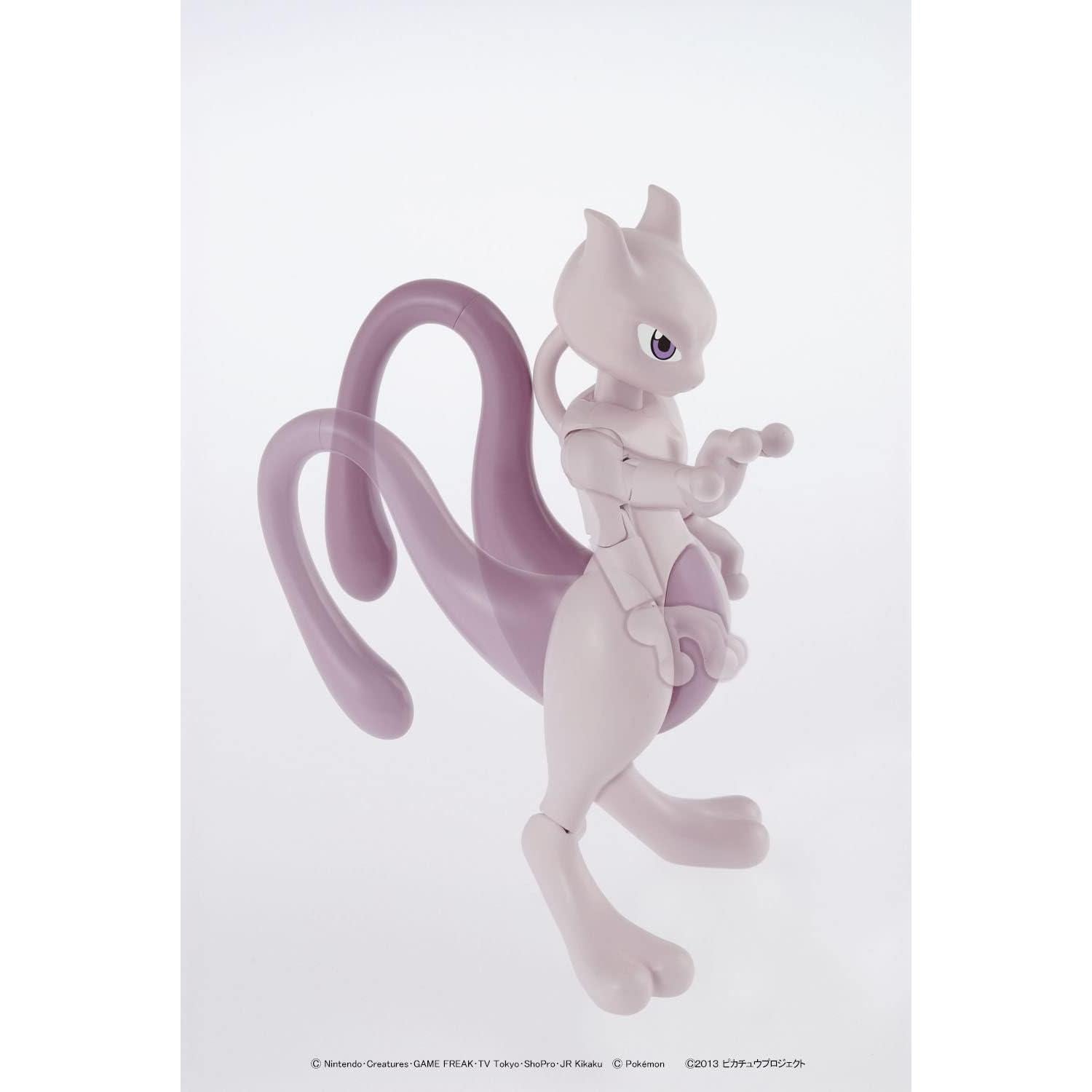 Kit de Modelo Mewtwo Pokémon BANDAI - Fácil Ensamblaje