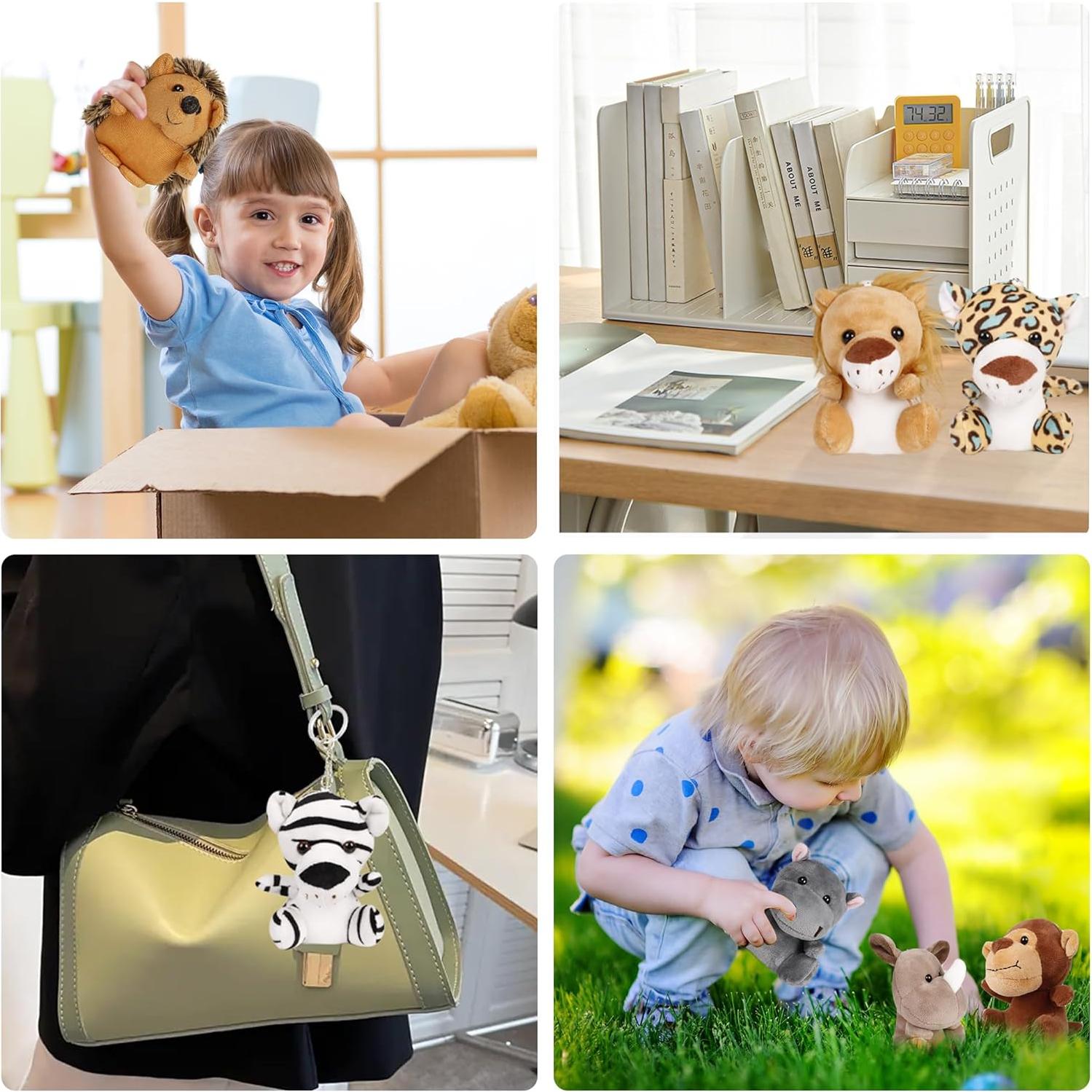 Pack de 36 Animales de Peluche Pequeños Spoilu 11.43 cm